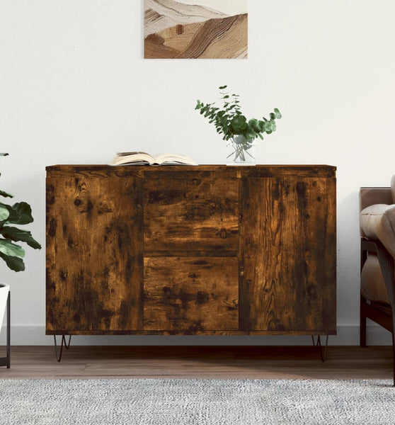 Sideboard Räuchereiche 104x35x70 cm Holzwerkstoff