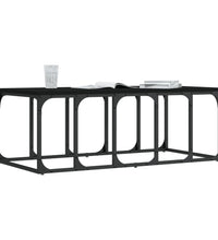 Couchtisch Schwarz 100x50x35,5 cm Holzwerkstoff