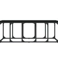 Couchtisch Schwarz 100x50x35,5 cm Holzwerkstoff
