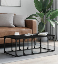 Couchtisch Schwarz 100x50x35,5 cm Holzwerkstoff