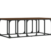 Couchtisch Braun Eichen-Optik 100x50x35,5 cm Holzwerkstoff