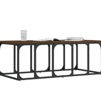 Couchtisch Braun Eichen-Optik 100x50x35,5 cm Holzwerkstoff