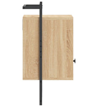 Wand-Nachttisch Sonoma-Eiche 40x30x61 cm Holzwerkstoff