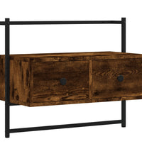 TV-Wandschrank Räuchereiche 60,5x30x51 cm Holzwerkstoff