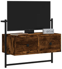 TV-Wandschrank Räuchereiche 60,5x30x51 cm Holzwerkstoff