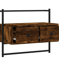 TV-Wandschrank Räuchereiche 60,5x30x51 cm Holzwerkstoff