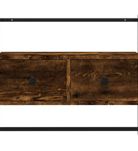 TV-Wandschrank Räuchereiche 60,5x30x51 cm Holzwerkstoff