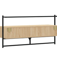 TV-Wandschrank Sonoma-Eiche 100,5x30x51 cm Holzwerkstoff