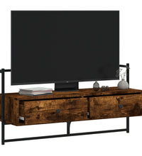 TV-Wandschrank Räuchereiche 100,5x30x51 cm Holzwerkstoff