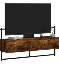 TV-Wandschrank Räuchereiche 100,5x30x51 cm Holzwerkstoff