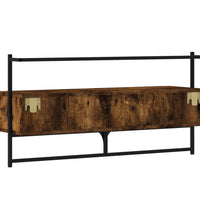 TV-Wandschrank Räuchereiche 100,5x30x51 cm Holzwerkstoff