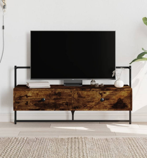 TV-Wandschrank Räuchereiche 100,5x30x51 cm Holzwerkstoff