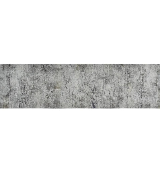 Küchenteppich Waschbar Beton 45x150 cm Samt