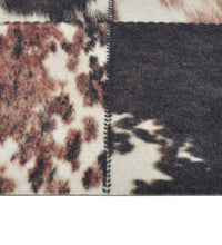 Küchenteppich Waschbar Tierfell 60x300 cm Samt