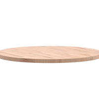 Tischplatte Ø70x2,5 cm Rund Massivholz Buche