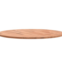 Tischplatte Ø60x1,5 cm Rund Massivholz Buche