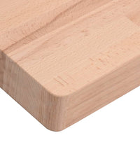 Tischplatte 50x50x4 cm Quadratisch Massivholz Buche