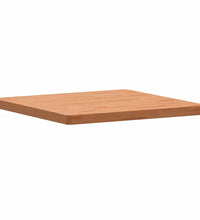 Tischplatte 70x70x4 cm Quadratisch Massivholz Buche
