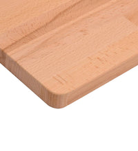 Schreibtischplatte 180x55x2,5 cm Massivholz Buche