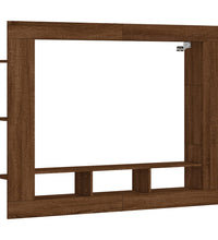 TV-Schrank Braun Eichen-Optik 152x22x113 cm Holzwerkstoff