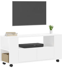 TV-Schrank Weiß 102x34,5x43 cm Holzwerkstoff