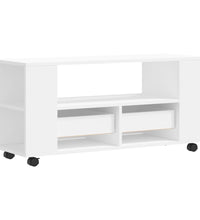 TV-Schrank Weiß 102x34,5x43 cm Holzwerkstoff