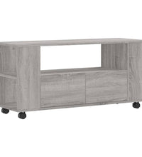 TV-Schrank Grau Sonoma 102x34,5x43 cm Holzwerkstoff