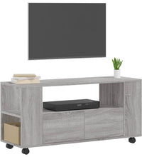 TV-Schrank Grau Sonoma 102x34,5x43 cm Holzwerkstoff