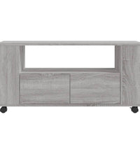 TV-Schrank Grau Sonoma 102x34,5x43 cm Holzwerkstoff