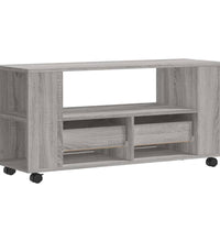 TV-Schrank Grau Sonoma 102x34,5x43 cm Holzwerkstoff