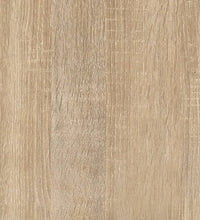 Badschrank mit Spiegel Sonoma-Eiche Holzwerkstoff