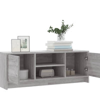 TV-Schrank Grau Sonoma 102x30x37,5 cm Holzwerkstoff