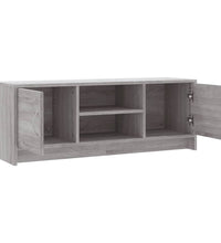 TV-Schrank Grau Sonoma 102x30x37,5 cm Holzwerkstoff