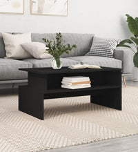 Couchtisch Schwarz 90x55x42,5 cm Holzwerkstoff