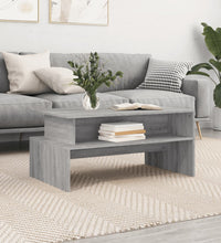 Couchtisch Grau Sonoma 90x55x42,5 cm Holzwerkstoff
