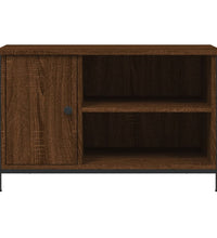 TV-Schrank Braun Eichen-Optik 80x40x50 cm Holzwerkstoff