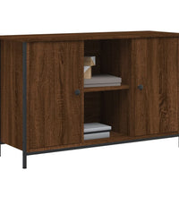 TV-Schrank Braun Eichen-Optik 100x35x65 cm Holzwerkstoff