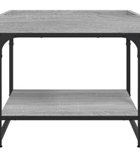 Couchtisch Grau Sonoma 49,5x49,5x45 cm Holzwerkstoff