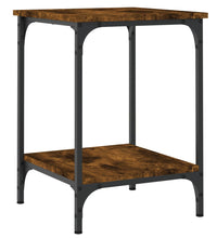 Couchtisch Räuchereiche 40x40x55 cm Holzwerkstoff