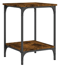 Couchtisch Räuchereiche 40x40x55 cm Holzwerkstoff