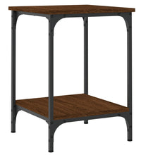 Couchtisch Braun Eichen-Optik 40x40x55 cm Holzwerkstoff