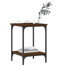 Couchtisch Braun Eichen-Optik 40x40x55 cm Holzwerkstoff