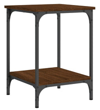 Couchtisch Braun Eichen-Optik 40x40x55 cm Holzwerkstoff