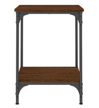 Couchtisch Braun Eichen-Optik 40x40x55 cm Holzwerkstoff