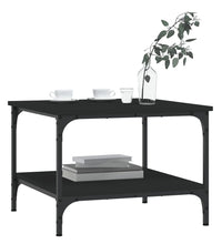 Couchtisch Schwarz 55x55x40 cm Holzwerkstoff