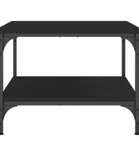 Couchtisch Schwarz 55x55x40 cm Holzwerkstoff