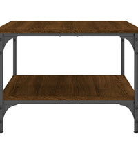 Couchtisch Braun Eichen-Optik 55x55x40 cm Holzwerkstoff