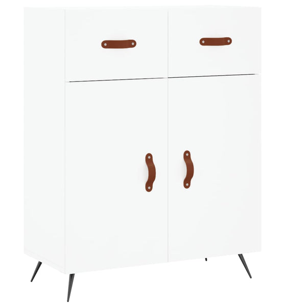 Sideboard Weiß 69,5x34x90 cm Holzwerkstoff
