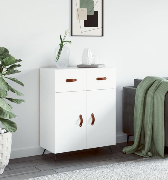 Sideboard Weiß 69,5x34x90 cm Holzwerkstoff
