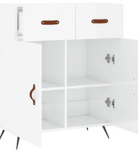 Sideboard Hochglanz-Weiß 69,5x34x90 cm Holzwerkstoff